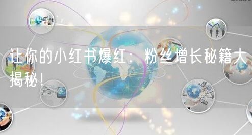 让你的小红书爆红：粉丝增长秘籍大揭秘！