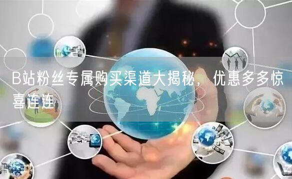 B站粉丝专属购买渠道大揭秘，优惠多多惊喜连连