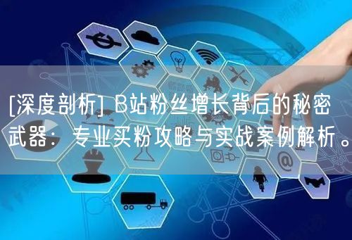 [深度剖析] B站粉丝增长背后的秘密武器：专业买粉攻略与实战案例解析。