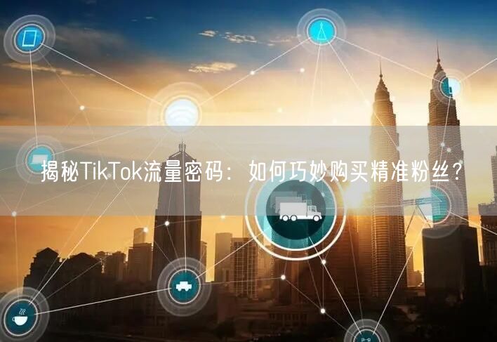 揭秘TikTok流量密码：如何巧妙购买精准粉丝？