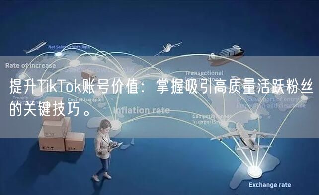 提升TikTok账号价值：掌握吸引高质量活跃粉丝的关键技巧。