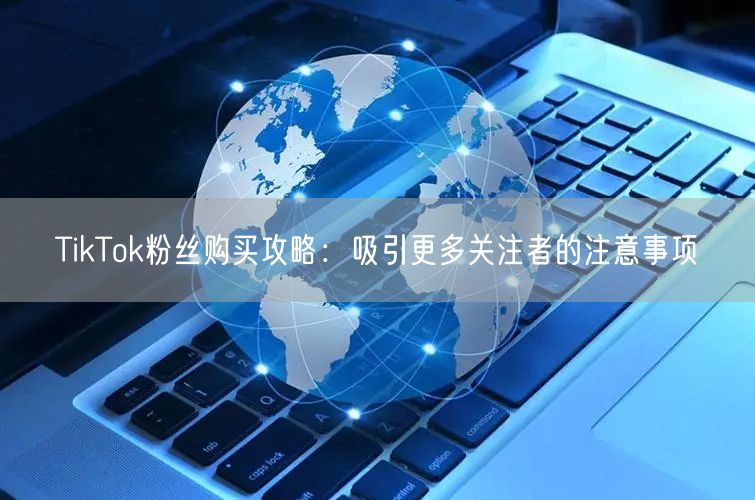 TikTok粉丝购买攻略：吸引更多关注者的注意事项
