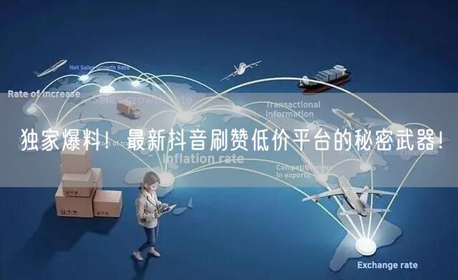 独家爆料！最新抖音刷赞低价平台的秘密武器！