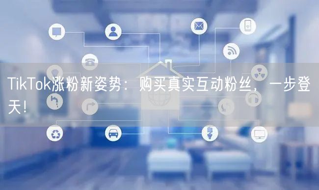 TikTok涨粉新姿势：购买真实互动粉丝，一步登天！