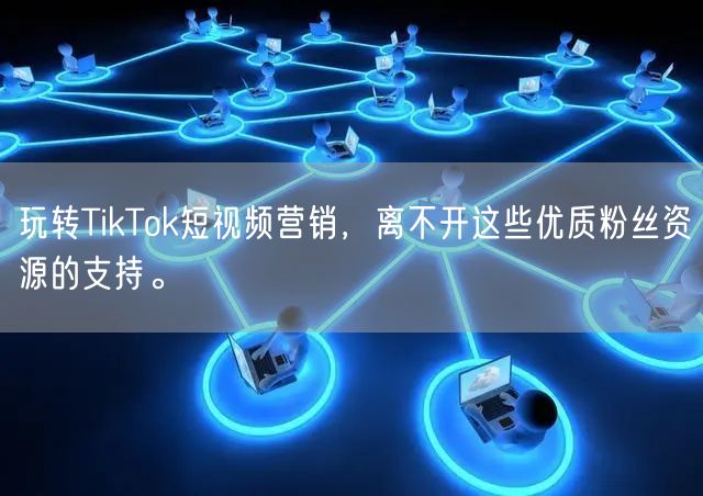 玩转TikTok短视频营销，离不开这些优质粉丝资源的支持。