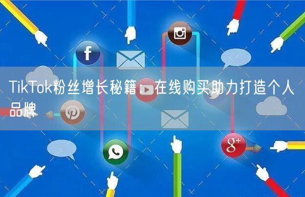 TikTok粉丝增长秘籍：在线购买助力打造个人品牌