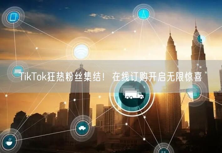 TikTok狂热粉丝集结！在线订购开启无限惊喜