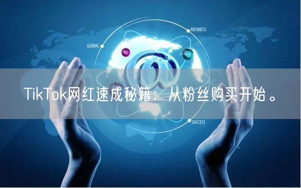 TikTok网红速成秘籍：从粉丝购买开始。