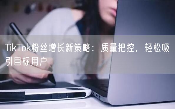 TikTok粉丝增长新策略：质量把控，轻松吸引目标用户