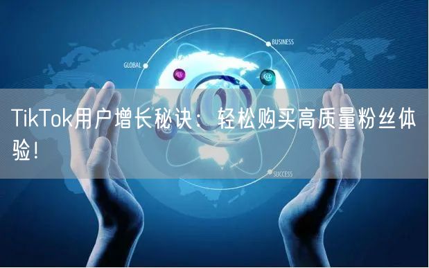 TikTok用户增长秘诀：轻松购买高质量粉丝体验！
