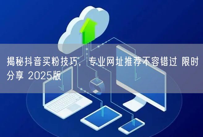 揭秘抖音买粉技巧，专业网址推荐不容错过 限时分享 2025版