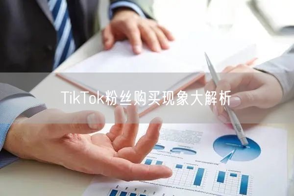 TikTok粉丝购买现象大解析