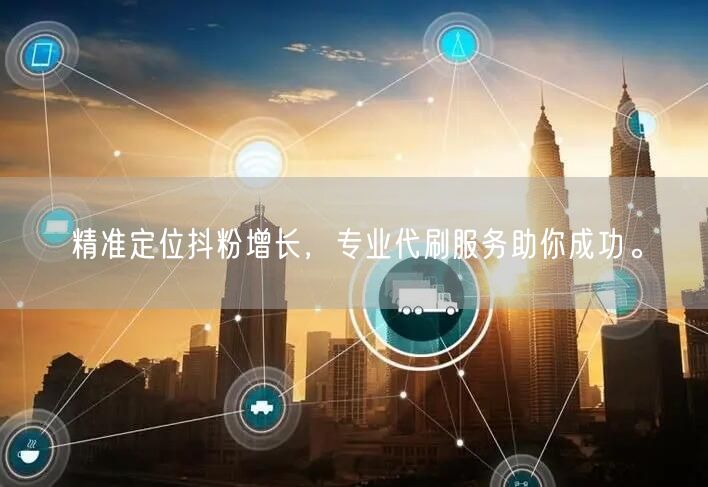 精准定位抖粉增长，专业代刷服务助你成功。