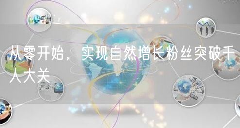从零开始，实现自然增长粉丝突破千人大关