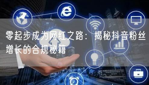 零起步成为网红之路：揭秘抖音粉丝增长的合规秘籍