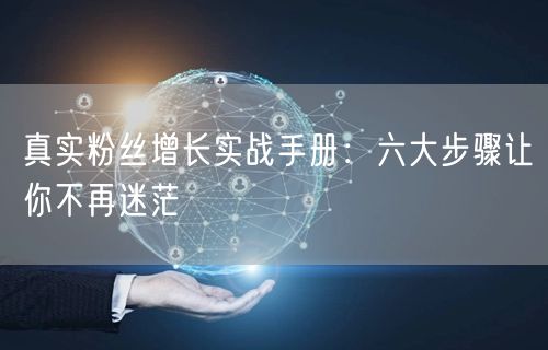 真实粉丝增长实战手册：六大步骤让你不再迷茫
