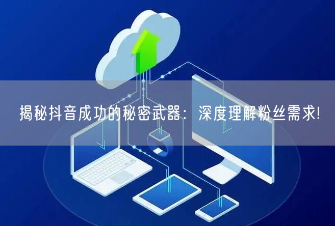 揭秘抖音成功的秘密武器：深度理解粉丝需求!