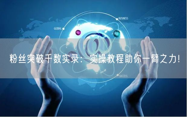 粉丝突破千数实录：实操教程助你一臂之力！