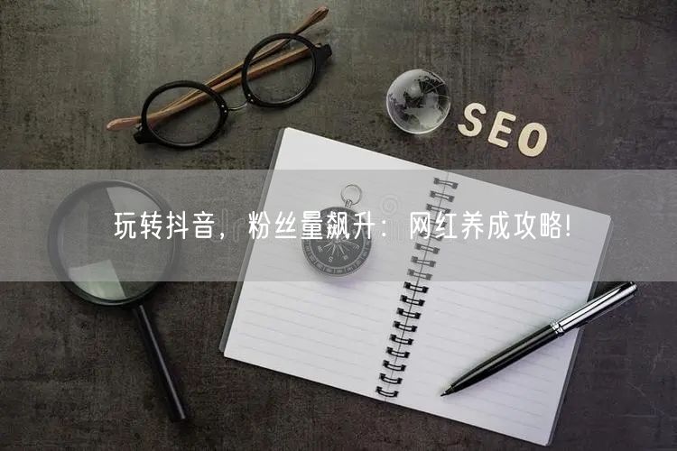 玩转抖音，粉丝量飙升：网红养成攻略!