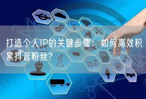 打造个人IP的关键步骤：如何高效积累抖音粉丝？