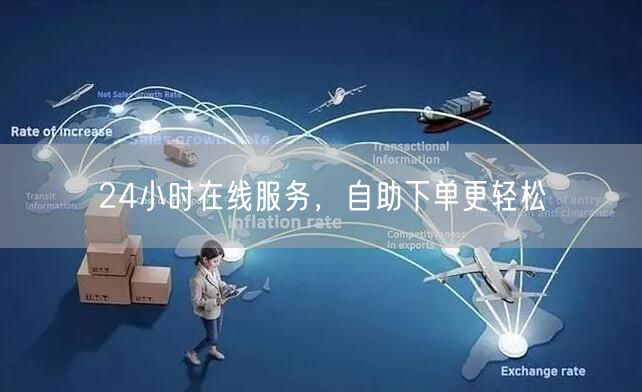 24小时在线服务，自助下单更轻松